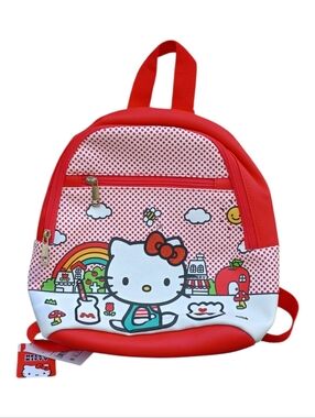 NWT Hello Kitty Mini Backpack (has flaws, please read description)